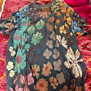 Beaded floral dress from Free people